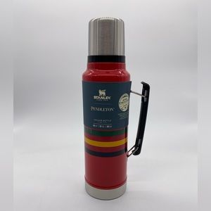 Stanley Pendleton National Park Collection Red Metal Thermos Bottle With Handle